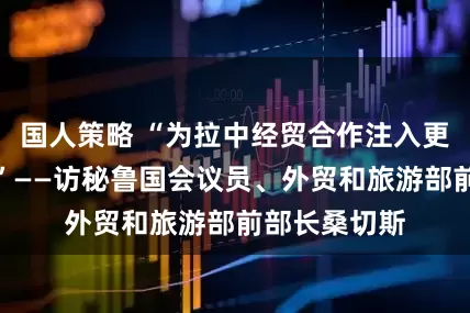 国人策略 “为拉中经贸合作注入更多强劲动力”——访秘鲁国会议员、外贸和旅游部前部长桑切斯